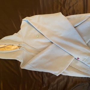 Light blue champion hoodie